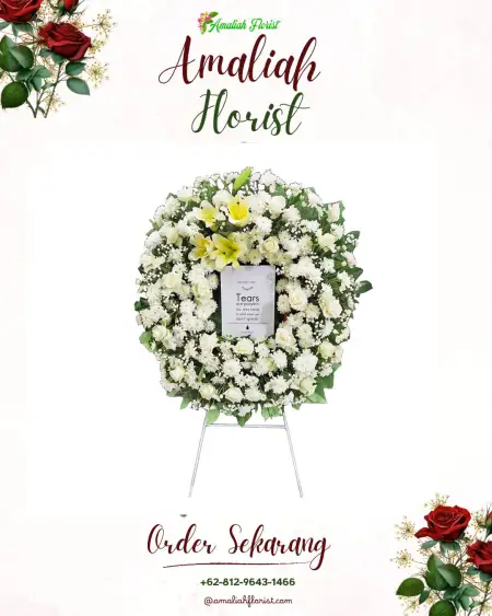 Krans Bunga Duka mekarjaya